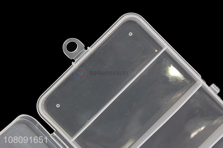 Factory wholesale plastic transparent pill case medicine box