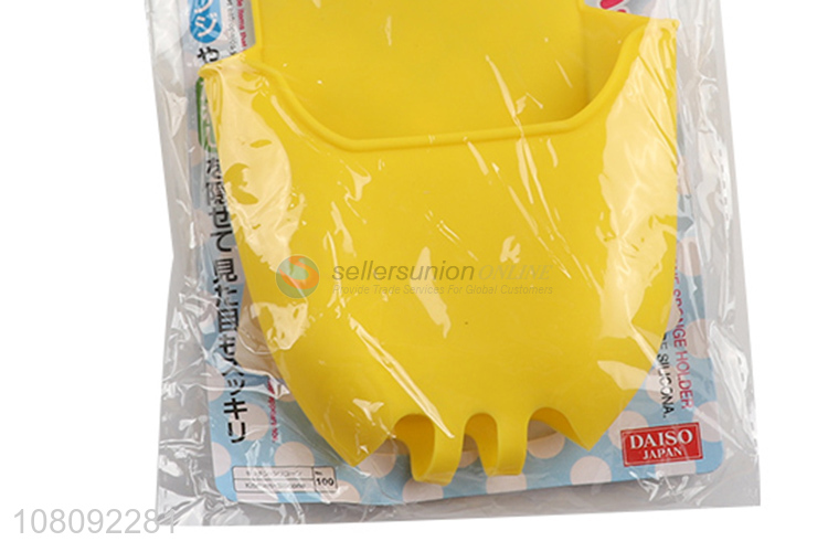 China wholesale silicone bathroom hanging storage bag