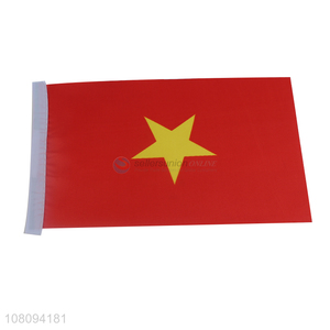 Wholesale Vietnam national flag Polyester advertising flag