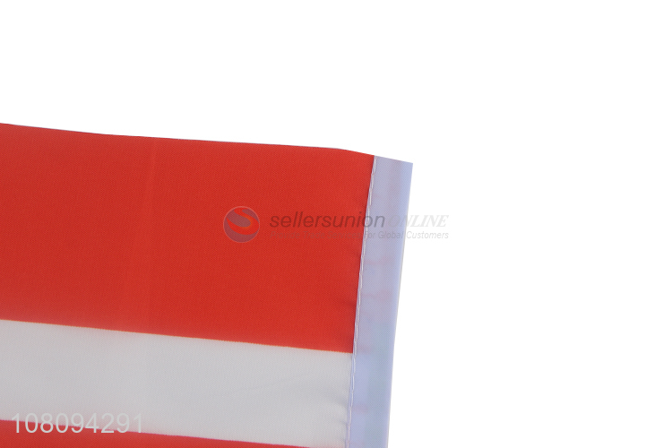 Wholesale price durable simple polyester country flag