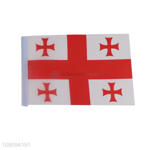 Factory wholesale Georgia country flag polyester printing flag