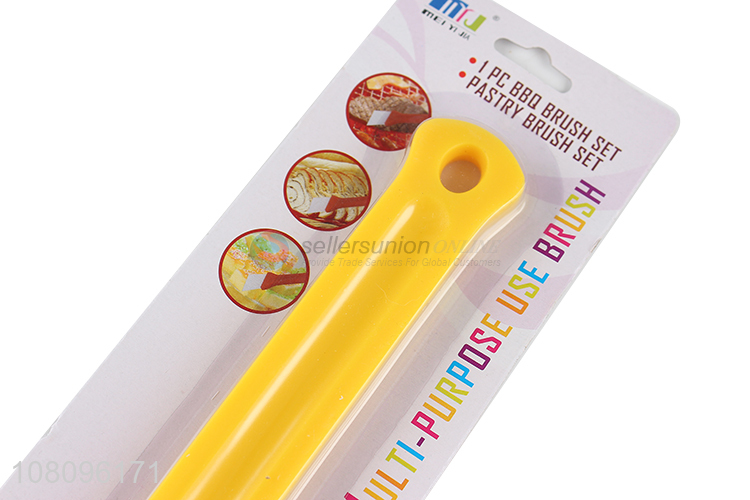 Factory price plastic handle oil brush kitchen cooking brush