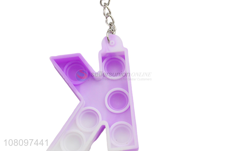 Good quality creative letter K rodent pioneer keychain