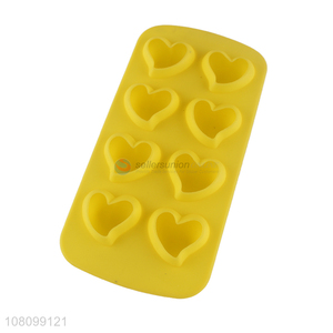 Best Selling Heart Shape Silicon Ice Cube Tray Ice Mold