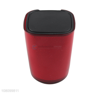 Wholesale led light car <em>ashtray</em> with lid, mini car trash can