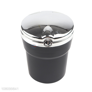 Hot selling smokeless detachable car <em>ashtray</em> with led light