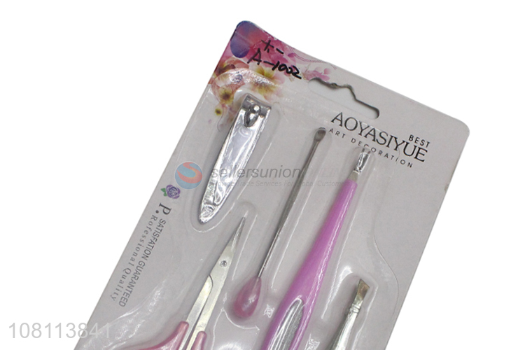 Latest products reusable nail care beauty manicure set