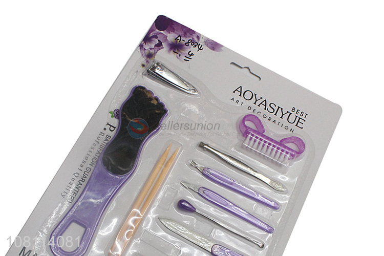 Factory wholesale daily use nail beauty manicure set