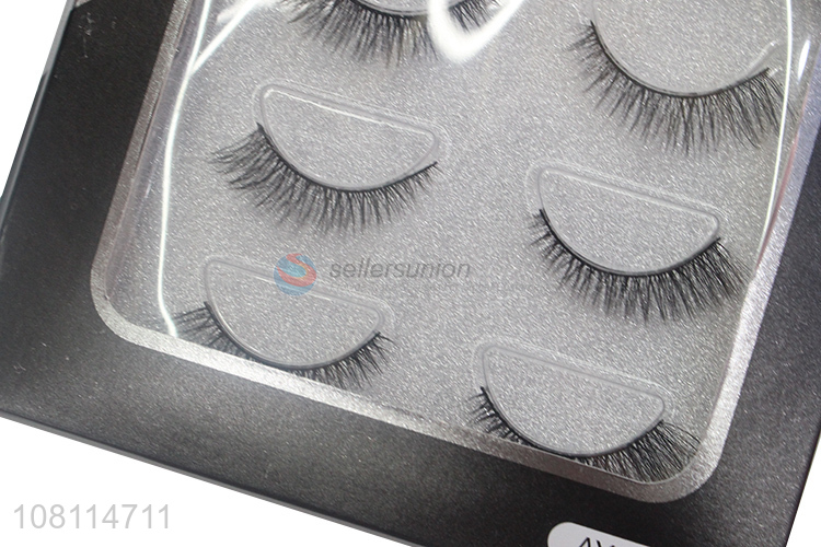 Popular products natural 3D false eyelashes for makeup