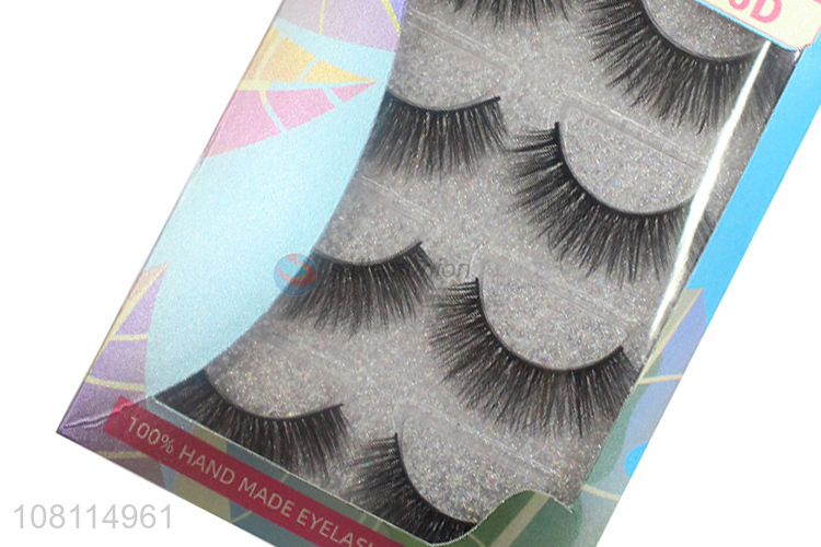 Yiwu wholesale long lasting girls makeup false eyelashes