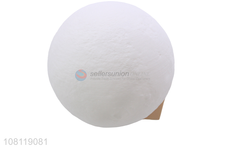 Hot selling white moon decoration home bedside night light