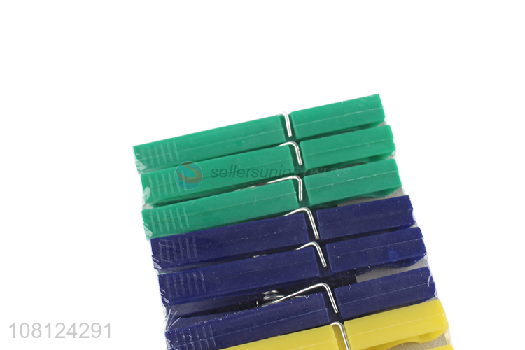 Good Sale Colorful Clothes Clip Plastic Clothes Pegs Set