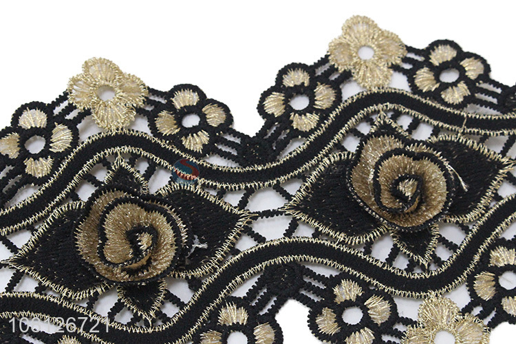 New design decorative elastic lace trim for accessories