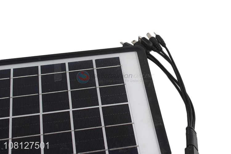 Custom 6W Solar Panels Multi-Function Solar Charger