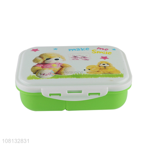 Hot sale leakproof plastic lunch box for school students