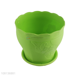 Good quality green garden planter flower pot for indoor decoration