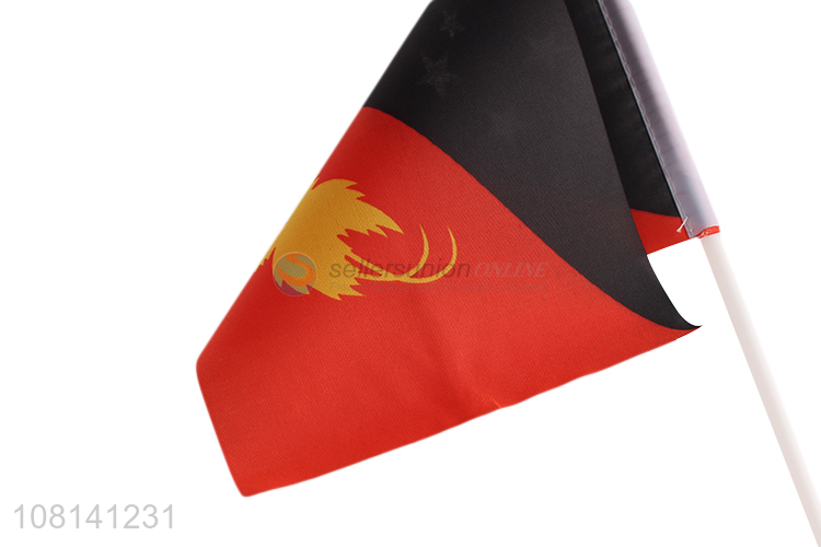 Wholesale Polyester Hand Held Flag With Pole