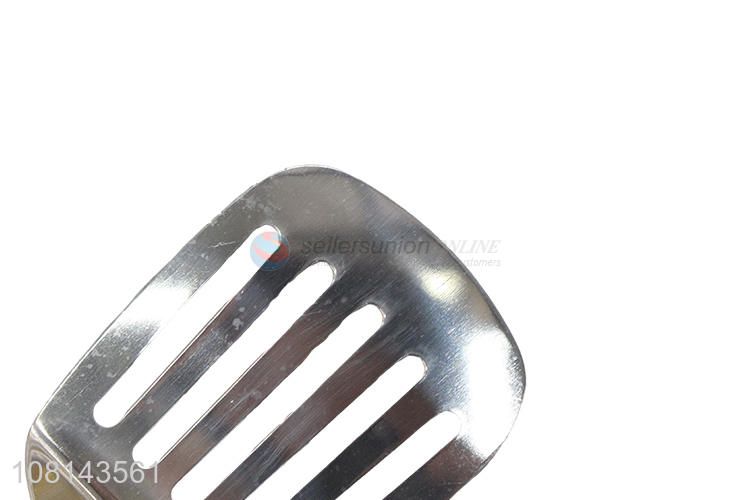 Good quality stainless steel slotted spatula kitchen utensils