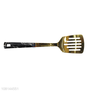 New arrival stainless steel slotted spatula for kitchen