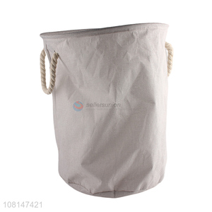 Wholesale custom logo drawstring canvas toys storage bag for toys