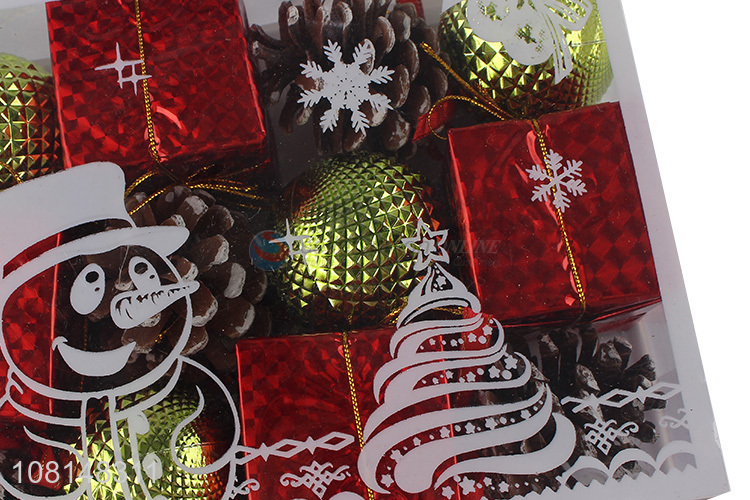 Custom Christmas Balls Pine cones Mini Gift Box For Christmas Decoration