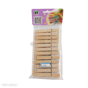 Online wholesale windproof clothes pegs for household