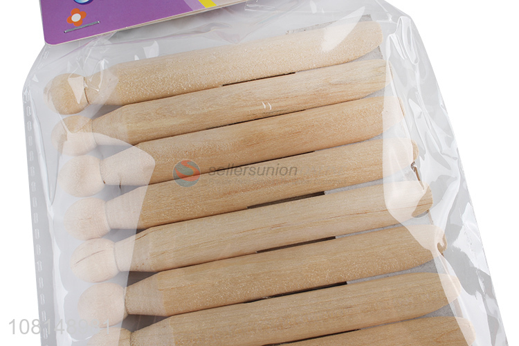 Top selling wooden clothes pegs household clothes clips