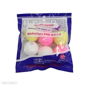 High Quality Advanced White Camphor Ball Refined Naphthalene Balls