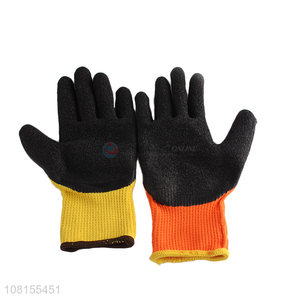 Good quality winter cut resistant <em>latex</em> foam work <em>gloves</em>