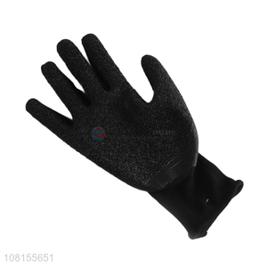 Good quality cut resistant <em>latex</em> crinkle safetg work <em>gloves</em>