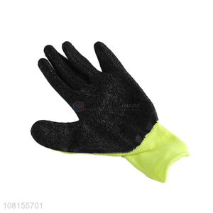 New product all purpose <em>latex</em> crinkle work <em>gloves</em> wholesale