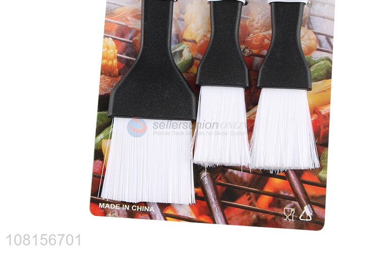 Custom 3 Pieces Pastry Brush Barbecue Sauce Brush Set