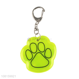 Creative Design Cute Pendant Safety Reflective Keychain