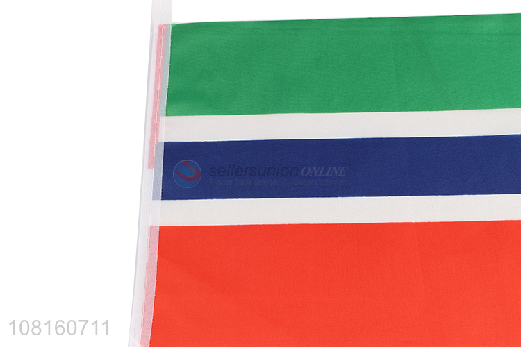 Online wholesale party durable polyester mini national flags