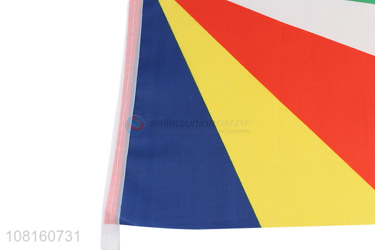 Yiwu wholesale sports event mini hand shaking flags