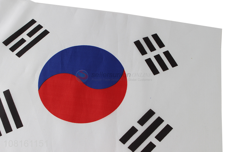 Factory Price Polyester Pongee Hand Flag Hand Waving Flag