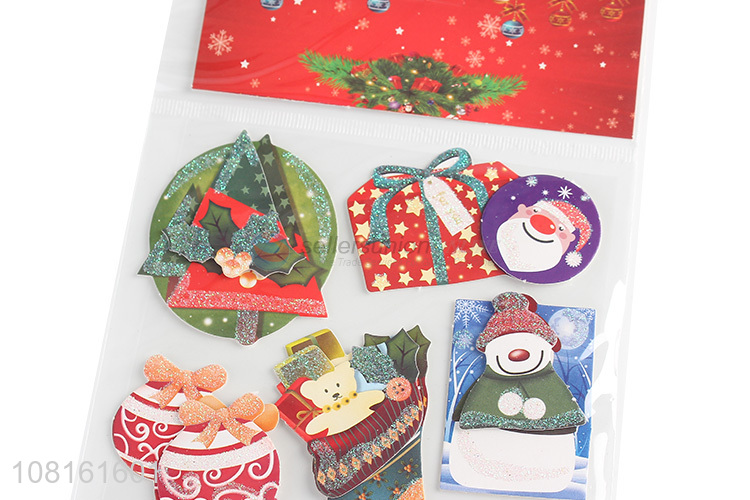 Yiwu direct sale creative cute christmas stickers