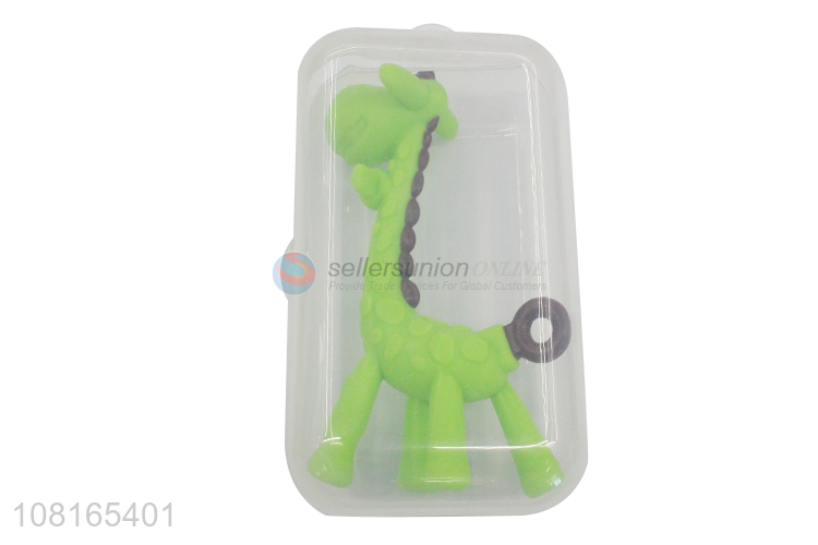 New arrival giraffe shape baby toys baby teether toys