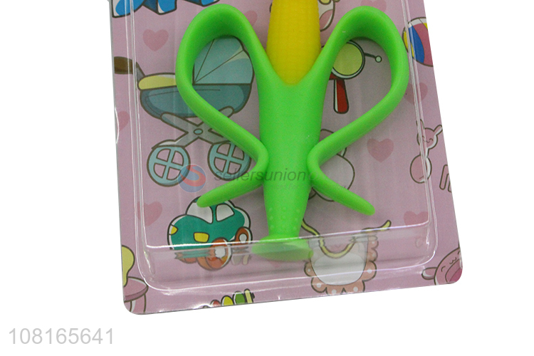 Factory wholesale safety eco-friendly  silicone baby teether