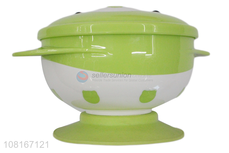 New products cartoon sucker bowl creative anti-drop bowl