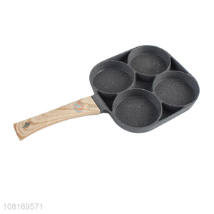 Popular 4 Holes Egg And Pancake Non-Stick Frying Pan