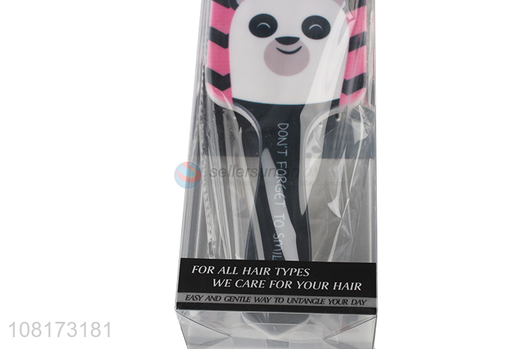 Good Sale Cartoon Printed Plastic Hair Brush Paddle Brush