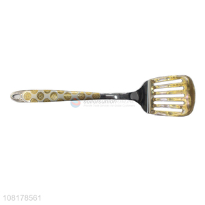 Good quality stainless steel slotted spatula for sale