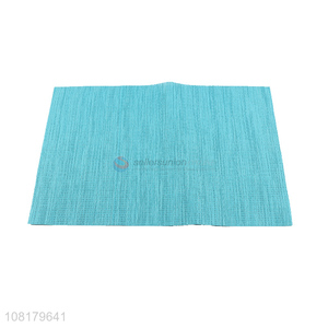 High quality blue pvc placemat dinner mat for table decoration