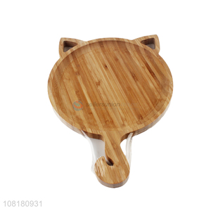 New design cute cat tray household kitchen storge tray