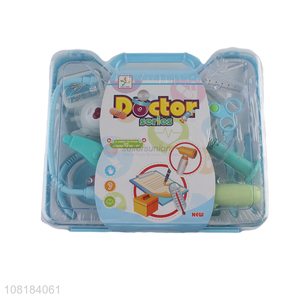 New arrival durable plastic doctor toys pretend play set