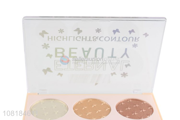 Fashion 6 Colors Makeup Highlighter And Contour Powder Palette