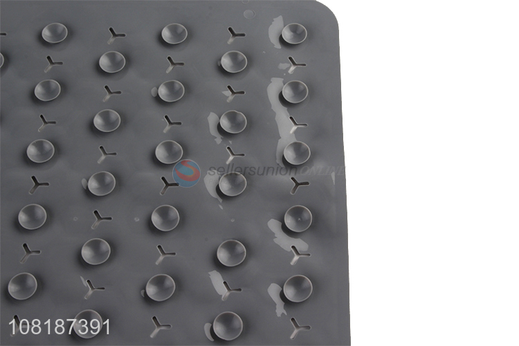 Factory Wholesale Pvc Non-Slip Mat Bath Mat With Suction Cups