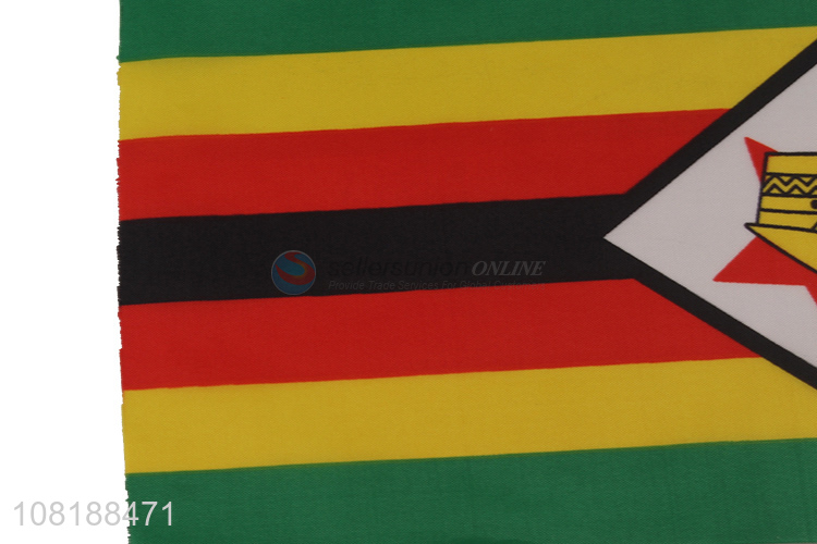 High quality world cup festival events mini Zimbabwe country flag banner