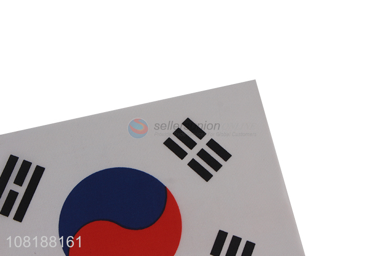 Low price international world handheld flag mini South Korea country flag